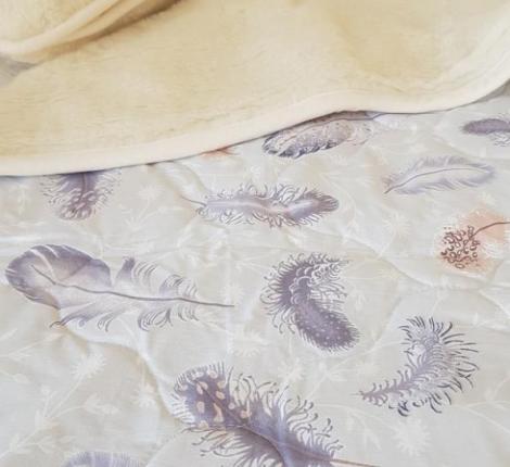 Одеяло тёплое Magic Wool &quot;Облако-Пёрышки&quot; шерсть мериноса, 140х200