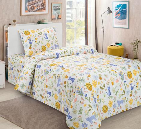 Постельное белье Valtery DS-164 Сатин, 1,5 спальный