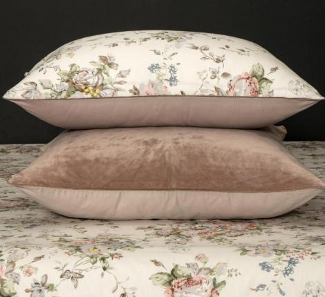 Постельное белье с одеялом "Kazanov.A." Альвина (мокачино) Велюр/Egypt Cotton, Евро