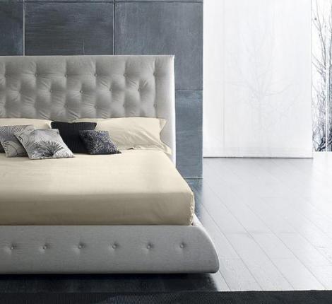 Простыня на резинке "Primavelle" Сатин ДеЛюкс 90х200, Бежевый