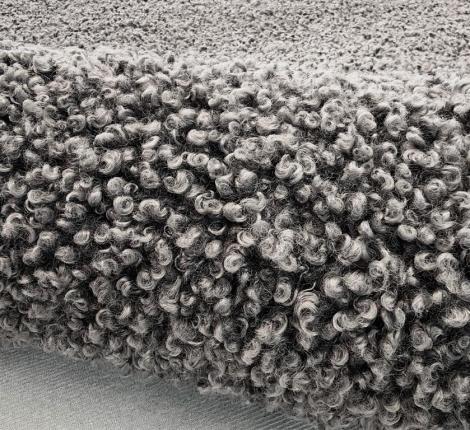 Коврик "Sofi de Marko" Lamba (темно-серый) Искусственная овечья шерсть, 80х120