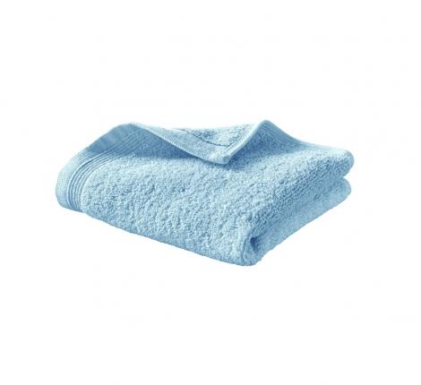 Полотенце махровое "Blanc des Vosges" UNI BLEUET (голубой), 30х30-2шт.