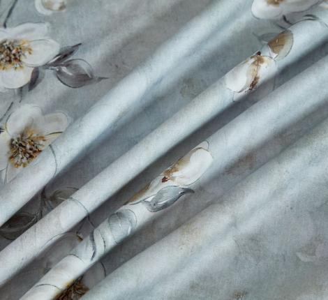 Постельное белье "Asabella" 2201-6 Фланель, Евро