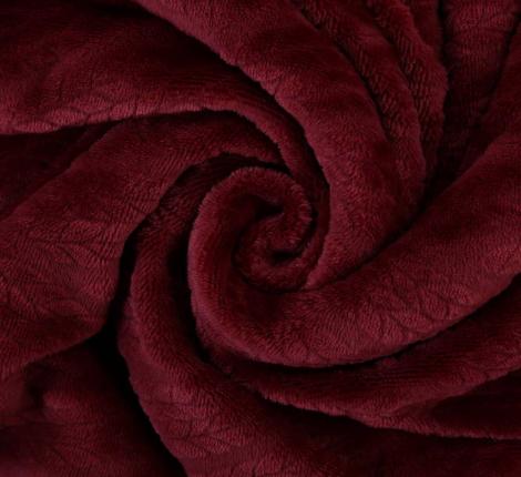 Плед "Sofi de Marko" Флориан (марсала) Велсофт, 160х220