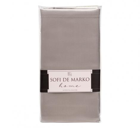 Наволочка "Sofi de Marko" Мармис (светлый тауп) Сатин, 50х70