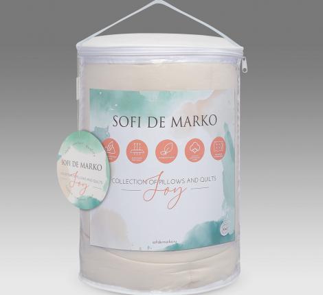 Одеяло всесезонное "Sofi de Marko" JOY (крем), 155х215