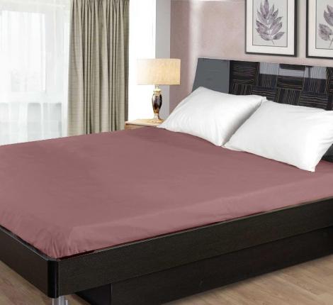 Простыня "Primavelle" Сатин 150х260, Брусничный