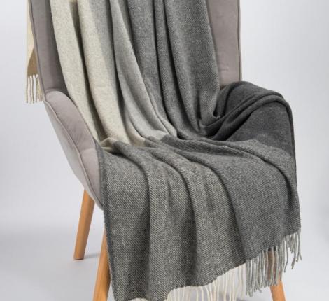 Плед шерсть мериноса Valtery PS-46 (100% шерсть), 150x200