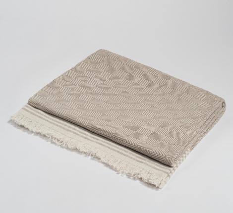 Плед "OLIVIA" бежевый, 170Х210