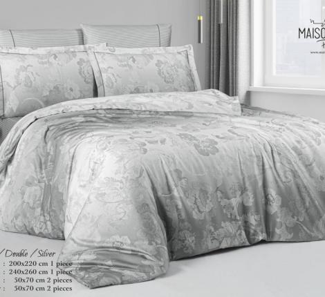 Постельное бельё "Maison D'or" AMBRE (серый) Тенсел, Евро