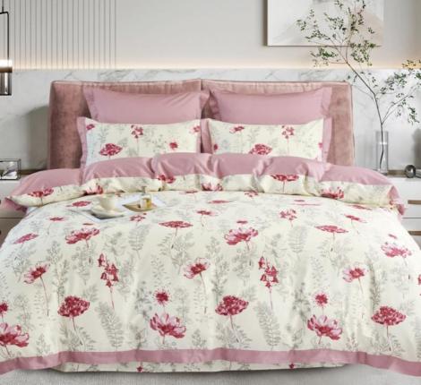 Постельное белье "Sailid" T-58-4 Сатин ДеЛюкс, Семейный