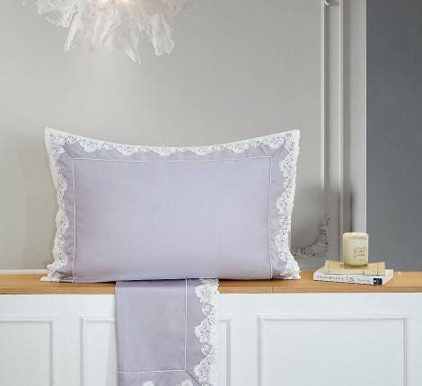 Постельное белье "Asabella" 2331-6 Сатин ДеЛюкс, Евро