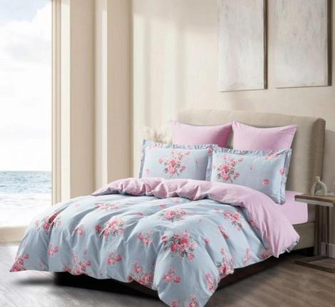 Постельное бельё "KARTEKS" Сатин печатный КВ-577, Евро