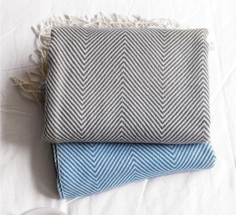 Плед вязаный PA-21, 130х240