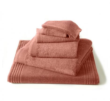 Полотенце махровое "Blanc des Vosges" UNI HIBISCUS (розовый), 30х30-2шт..