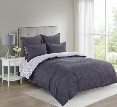 Постельное белье "Sofi de Marko" Бриджтаун (стоун) Сатин, 1,5 спальный