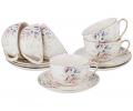 Чайный набор "ЗАВТРАК У КОРОЛЯ" (280 мл) на 6 персон, 12 предметов