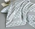 Постельное белье с одеялом "Asabella" 2249-2OSP Мако-Сатин, Семейный