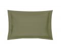 Наволочка "Blanc des Vosges" перкаль 50х70, kaki (зеленый)