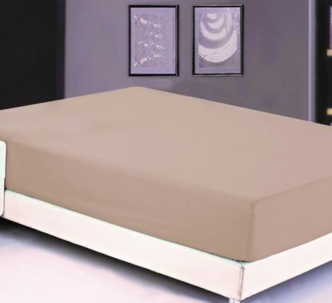 Простынь сатин на резинке (PRC-R-42), 90x200