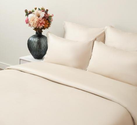 Постельное белье "Sofi de Marko" Иоланда (кремовая) Сатин, Евро