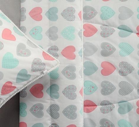 Постельное белье с одеялом "Siberia" Happy №7, 1,5 спальный