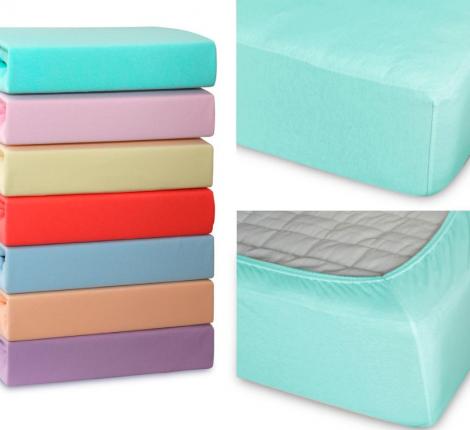 Простыня трикотажная на резинке "Cleo" 18/010-TP, 180х200х25