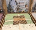 Плед двухцветный-2 "Velora Home" 200х230, фисташковый-зеленый