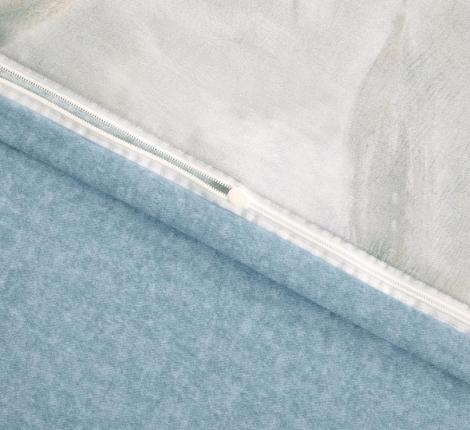 Постельное бельё "KARTEKS" жаккардовый сатин АКВАРЕЛЬ CVP 09, Евро