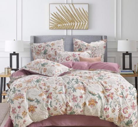 Постельное белье "Sofi de Marko" Коди (фиолетовый) Сатин, 2 спальный