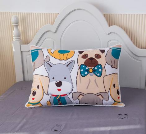 Постельное белье с одеялом детское "Sofi de Marko" Собачки Сатин, 1,5 спальный