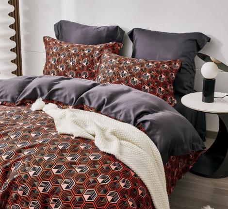 Постельное белье "Sofi de Marko" ПАОЛА №9 Тенсел, Евро