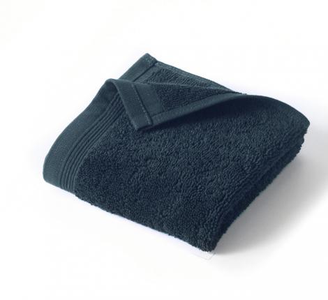 Полотенце махровое "Blanc des Vosges" UNI BLEU CORINTHE (темно-синий), 30х30-2шт.