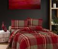 Постельное бельё "DO&CO" VELDOR (бордовый), Евро