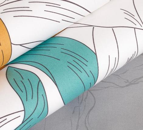 Постельное белье "Sailid" BR-14-1 Сатин, 1,5 спальный