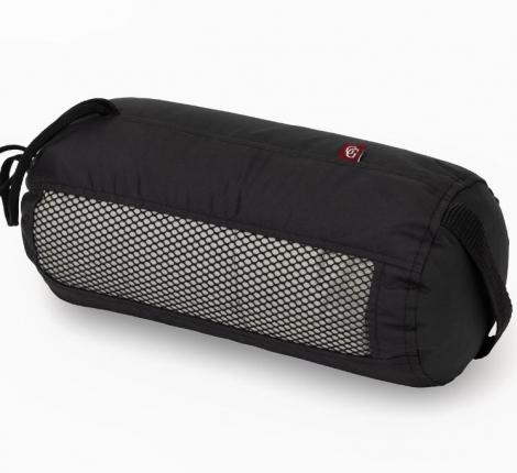 Дорожный плед пуховый "TRAVEL PLAID GRASS GREY", 140х200