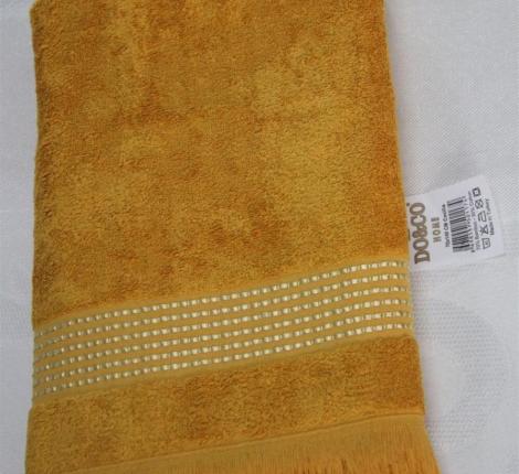 Полотенце махровое "DO&CO" Бамбук 70*140 (1/1 ) HANNA, персиковый