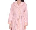 Халат женский махровый с розами Maison D'or "VIVIENNE" (пыльная роза), XL(50)-XXL(52)