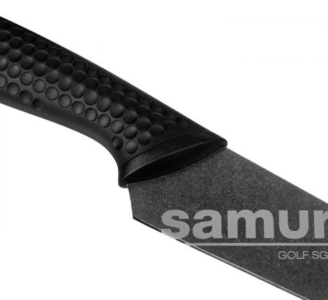 Нож кухонный &quot;Samura GOLF Stonewash&quot; универсальный 158 мм