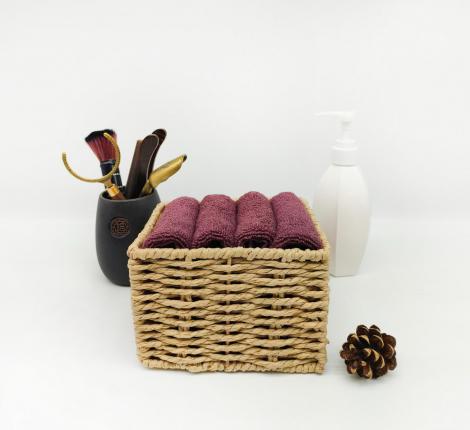 Набор махровых салфеток "Sofi de Marko" Джоди 30х30(4шт), пурпурный