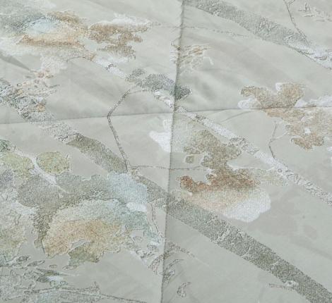 Постельное бельё с одеялом "Asabella" 2261-2OSP Мако-Сатин, Семейный