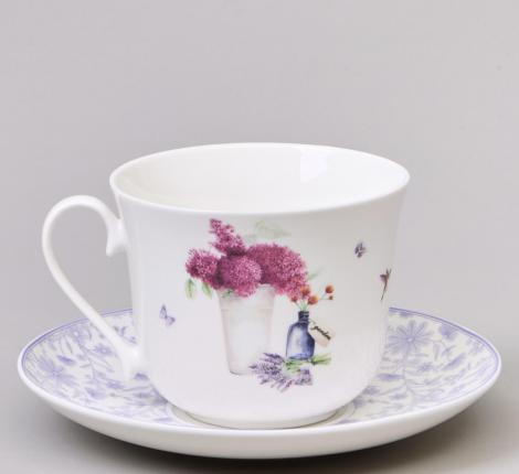 Чайная пара "ЛАВАНДОВАЯ ВЕСНА", 450 мл