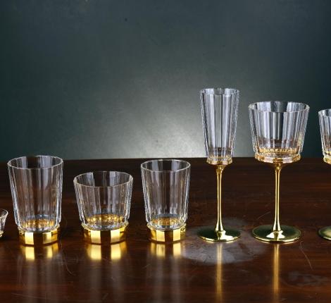Набор стаканов 6 штук "MACASSAR TUMBLER" хрусталь, высота 13 см