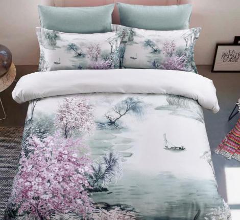 Постельное белье "Tango" TIS05-811 Мако-Сатин, Семейный