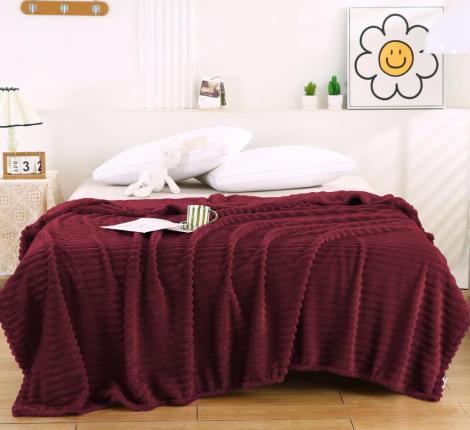 Плед "Cristelle" Stripe premium CST2022-09 Фланель, 200x220