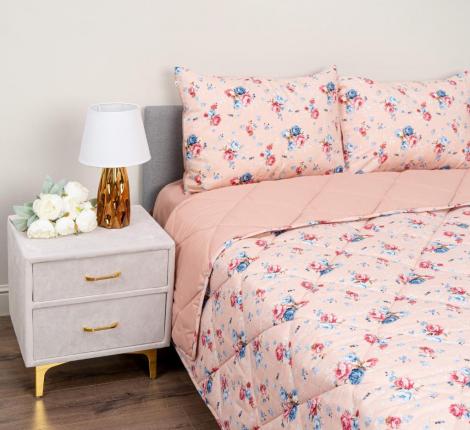 Постельное белье с одеялом "Siberia" Массимо №13 Сатин, Семейный