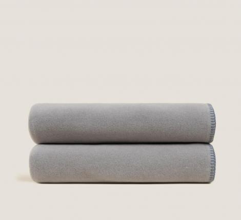 Плед Frati "SOFT VISCOSE" GRIGIO PERLA (серый), 130x160