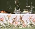 Скатерть с пропиткой LEFARD "SENSE" 175х400 см, зелёный