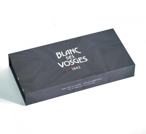 Наволочка "Blanc des Vosges" Volupte dore шелк 50х75, золотистый