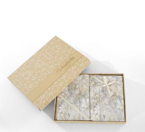 Постельное белье "Asabella" 2342-6 Сатин, Евро